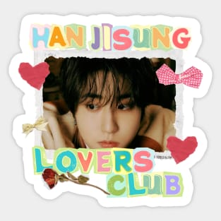 Han Jisung Lovers Club SKZ Scrapbook Sticker